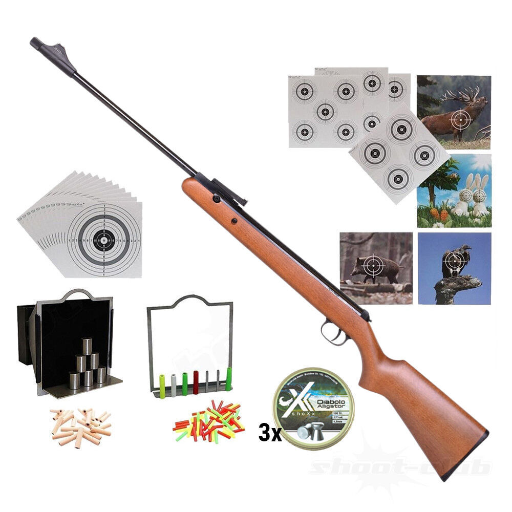 Diana 34 EMS Classic Luftgewehr 4,5mm Diabolo Supertarget Set