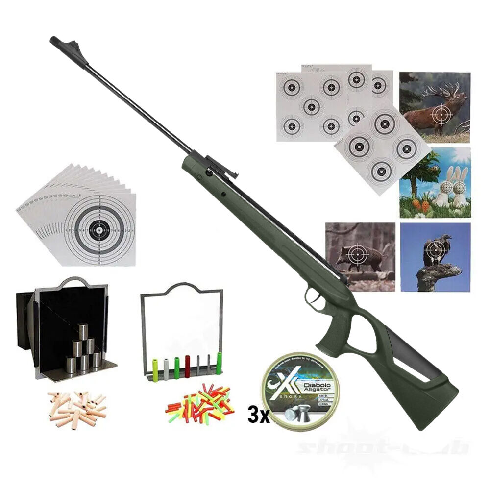 Diana 34 EMS Panther ODG Luftgewehr 4,5mmDiabolo Kugelfang Set