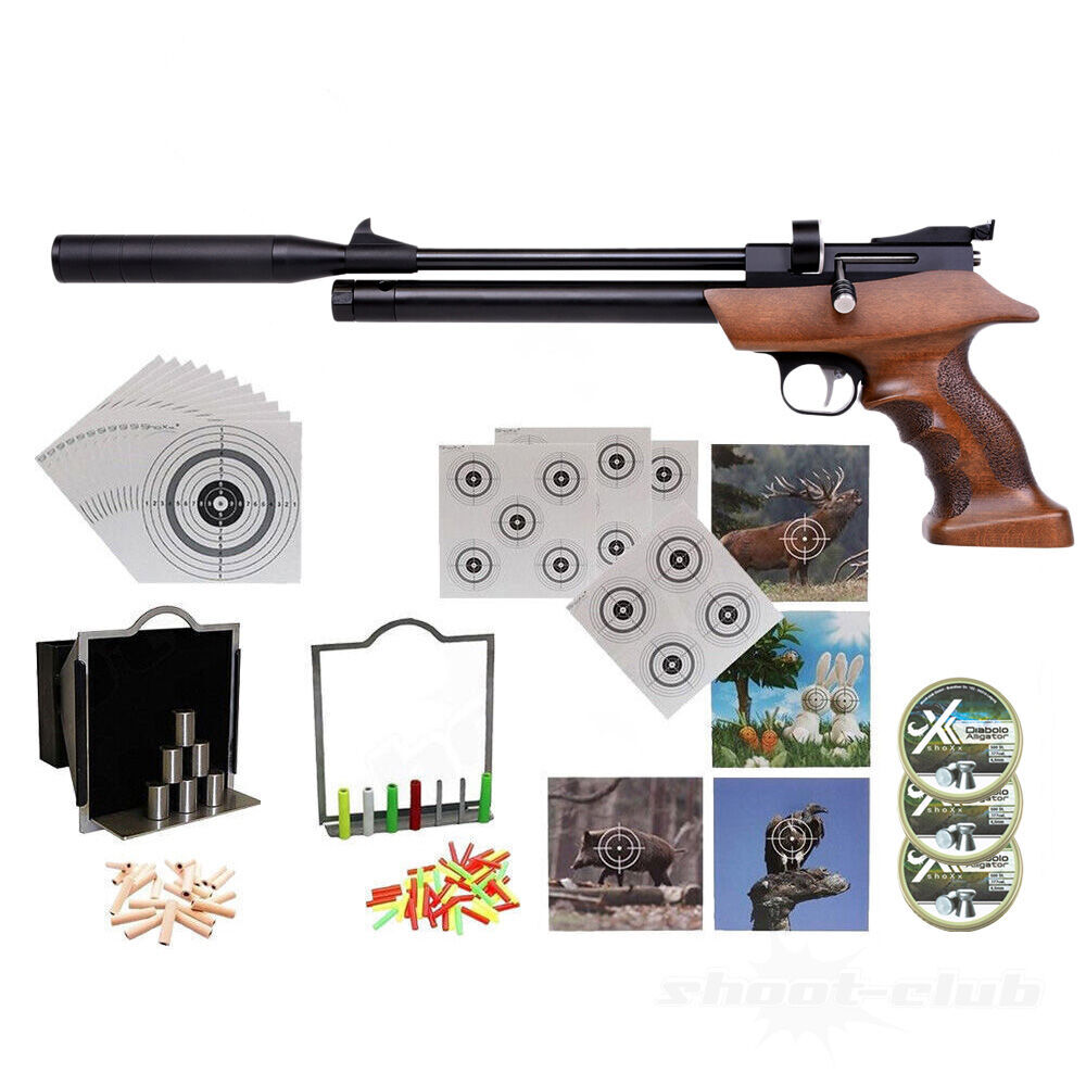 Diana Bandit Gen 2 Pressluftpistole 4,5mm Diabolos Supertarget Set