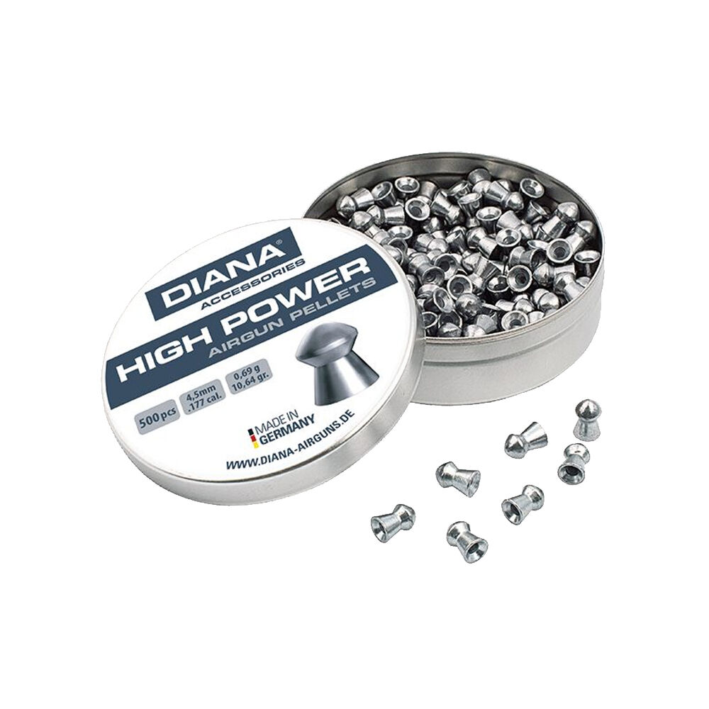 Diana High Power Rundkopf Diabolos glatt 4,5 mm 400 Schuss