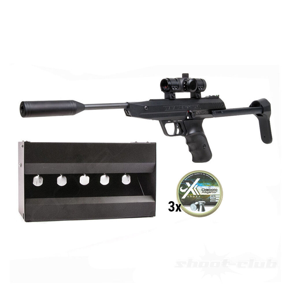 Diana LP8 Luftpistole Magnum Tactical Set 4,5 mm Diabolos - Plinking-Set