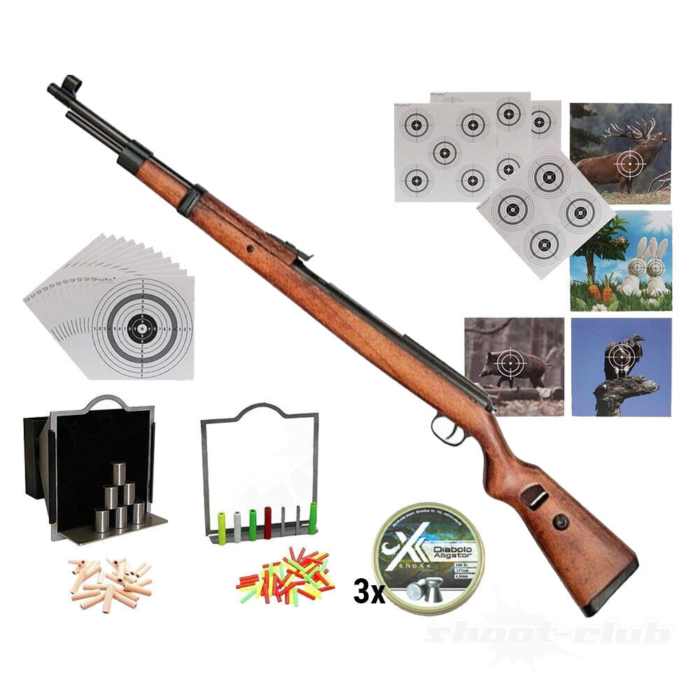 Diana Mauser K98 Luftgewehr .4,5mm Diabolos Super Target Set