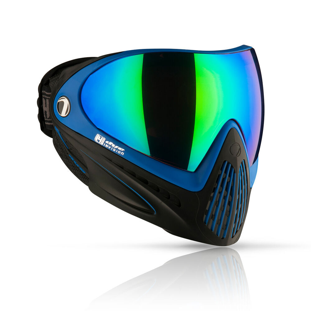 Dye i4 PRO Paintballmaske mit Thermalglas Farbe SEATEC own Schwarz Blau