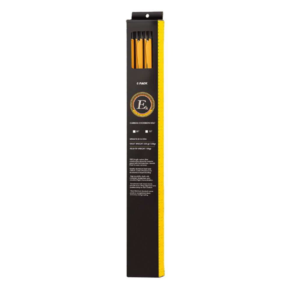 EK Archery Carbon Pfeile 30 Zoll blau 6er Pack