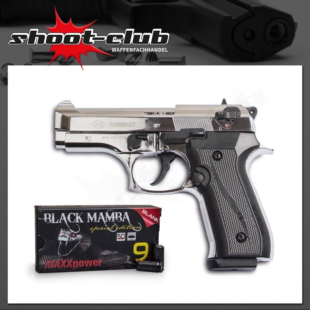 Ekol Firat Compact 9 mm P.A.K. + 50 Black Mamba Platzpatronen