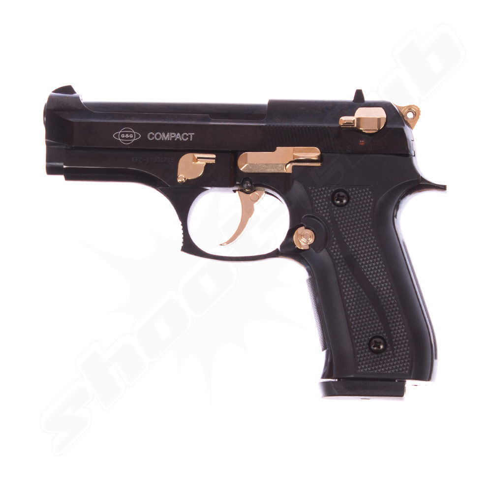 Ekol Firat Compact Schreckschusspistole 9mm P.A.K. schwarz-gold