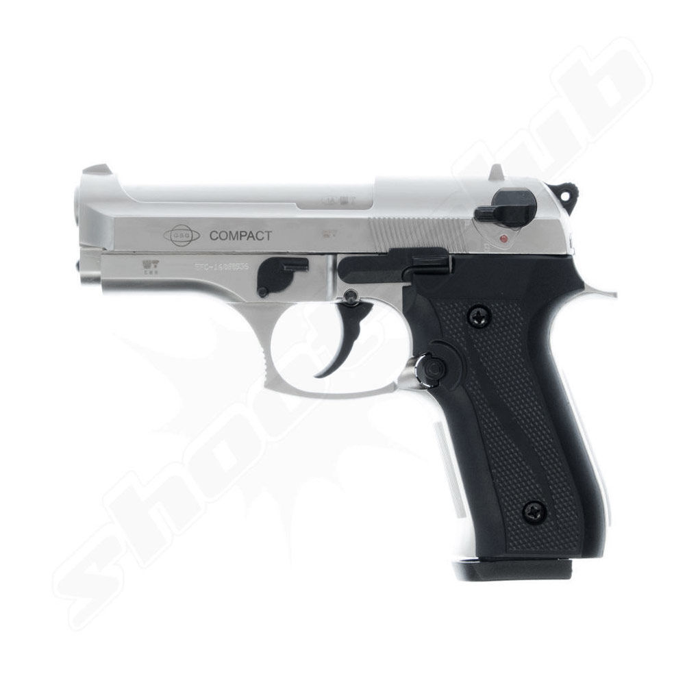 Ekol Firat Compact Schreckschusspistole 9mm P.A.K. vernickel