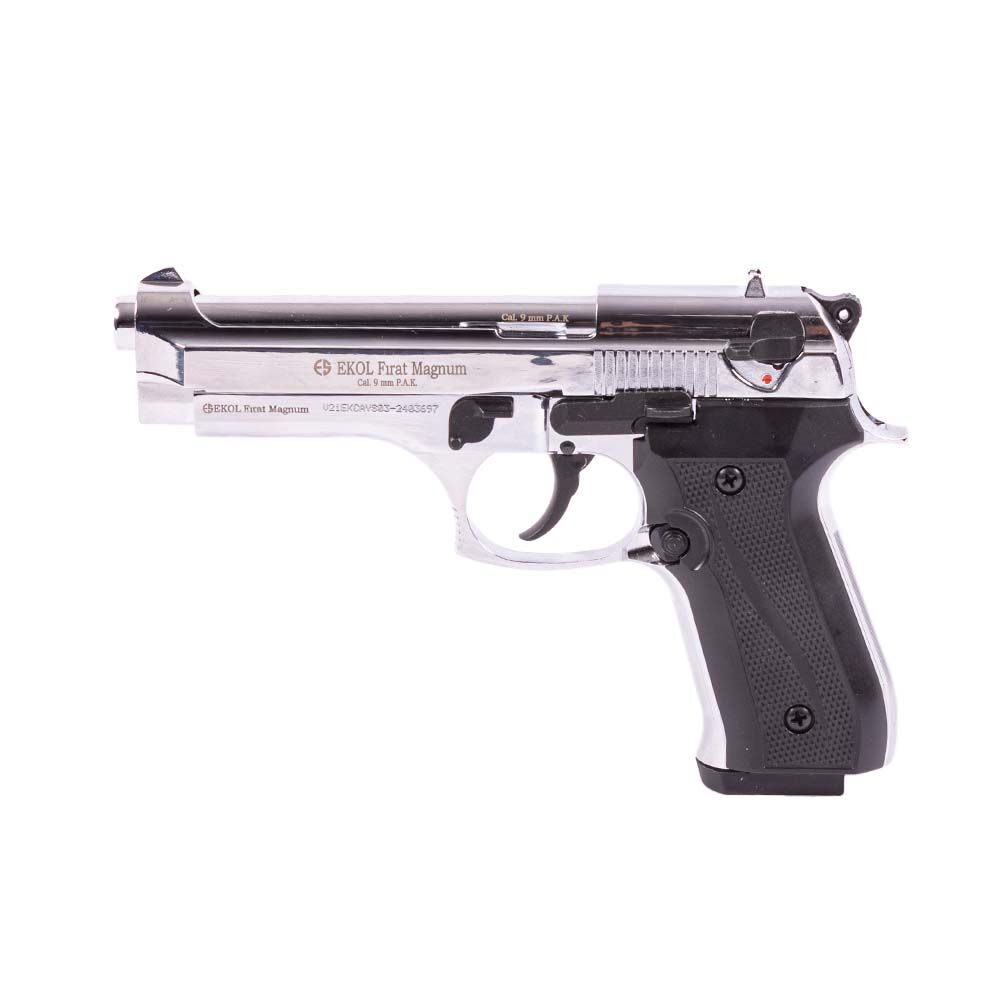 Ekol Firat Magnum Schreckschusspistole 9mm P.A.K. verchromt