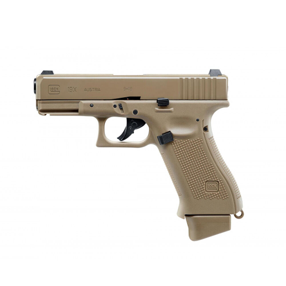 Elite Force Glock 19X Airsoft Co2 Pistole 6 mm BB Coyote