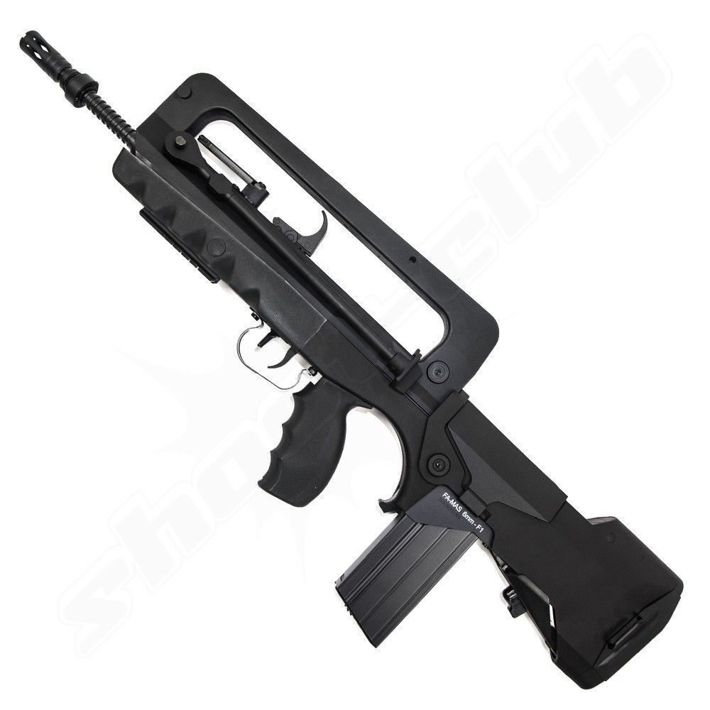 FAMAS F1 S-AEG 6mm Softair Bullpup Gewehr BK 1,3J