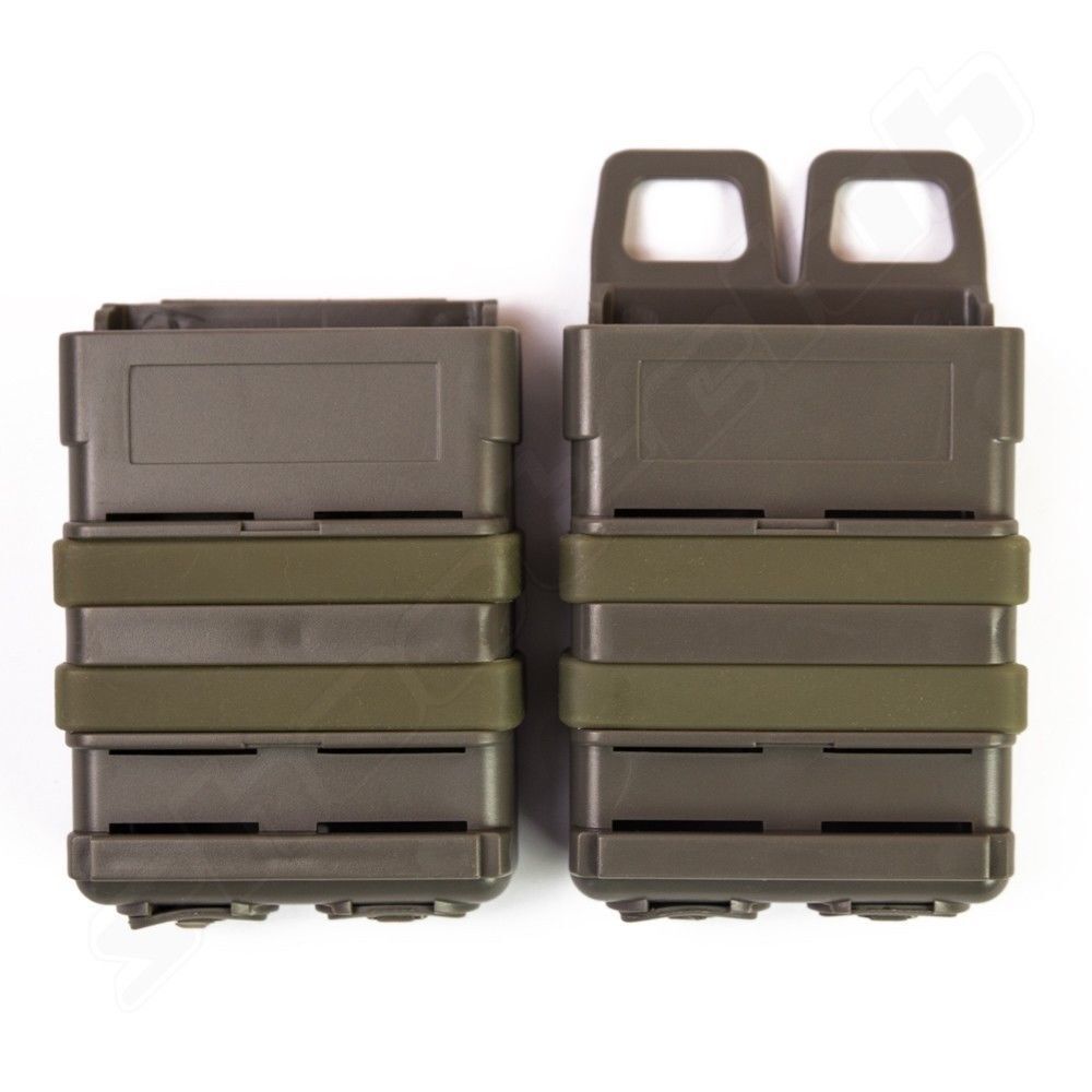 FMA Magazintasche Mag Pouch Fastmag Style 5,56 Set - Foliage Green
