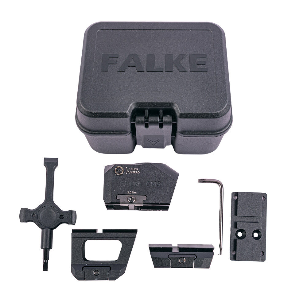 Falke CMS Reflexvisier Schwarz 3MOA