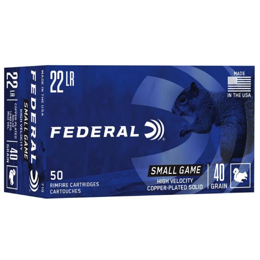 Federal CPRN 40grs .22lr 50 Schuss Kleinkaliber Munition