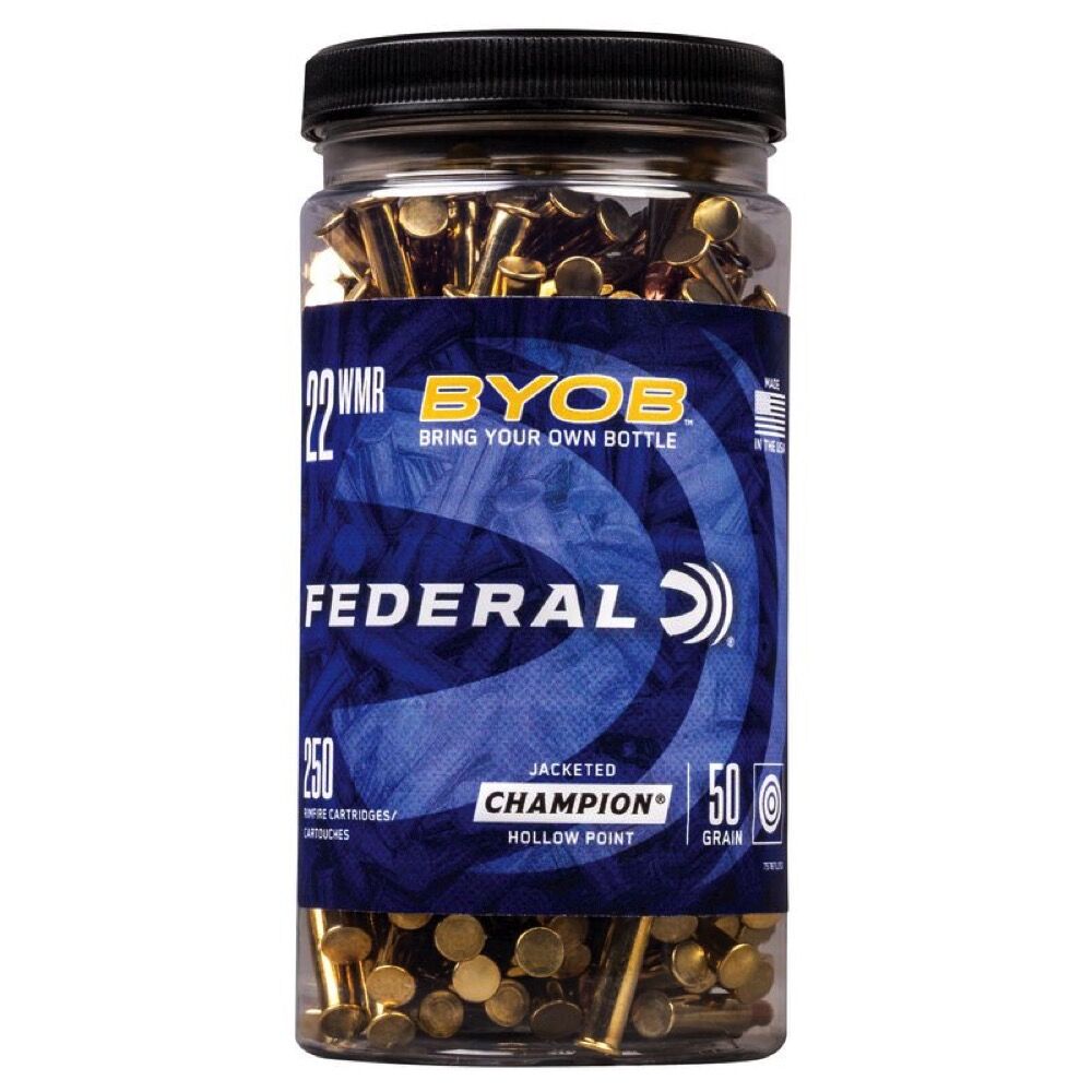 Federal Champion JHP 50grs .22wmr 250 Schuss Kleinkaliber Munition