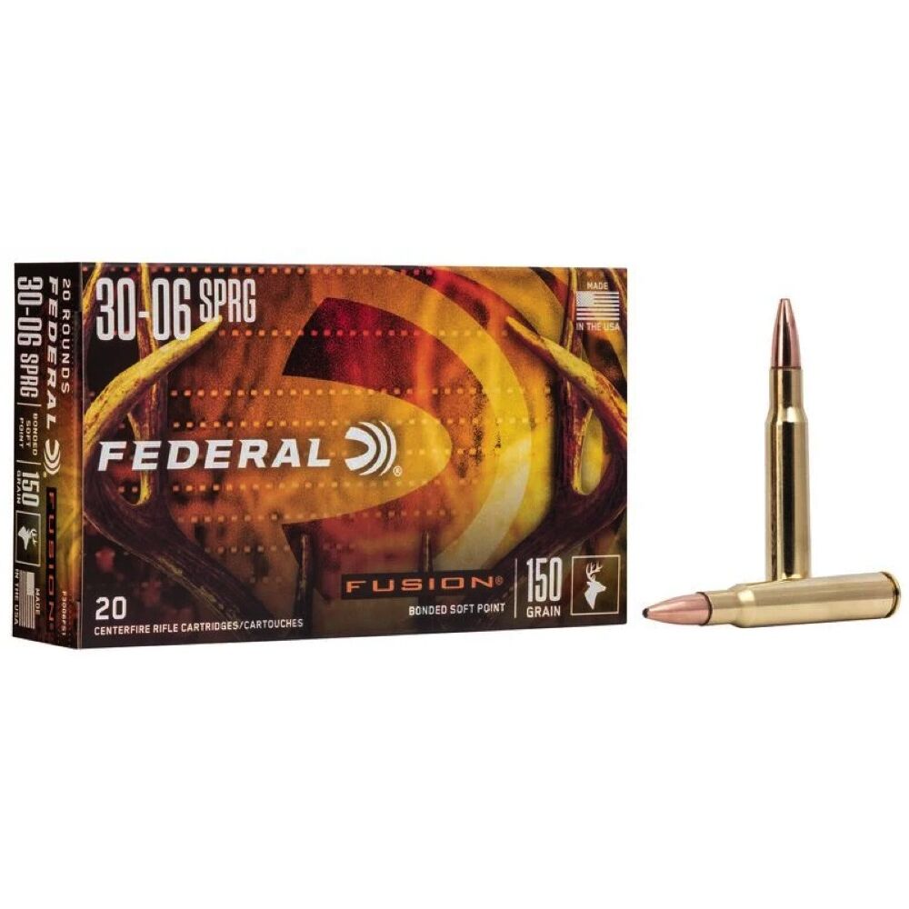 Federal Fusion BSP 150grs .30-06Spring 20 Schuss B�chsen Munition