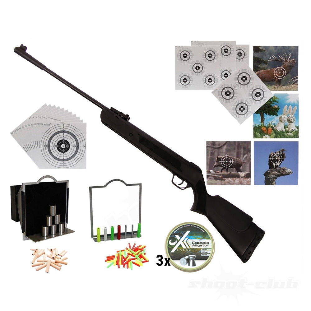 First Strike Bearhunter Luftgewehr 4,5 mm Diabolos -  Super Target Set