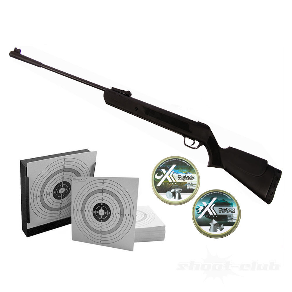 First Strike Bearhunter Luftgewehr 4,5 mm Diabolos im Set