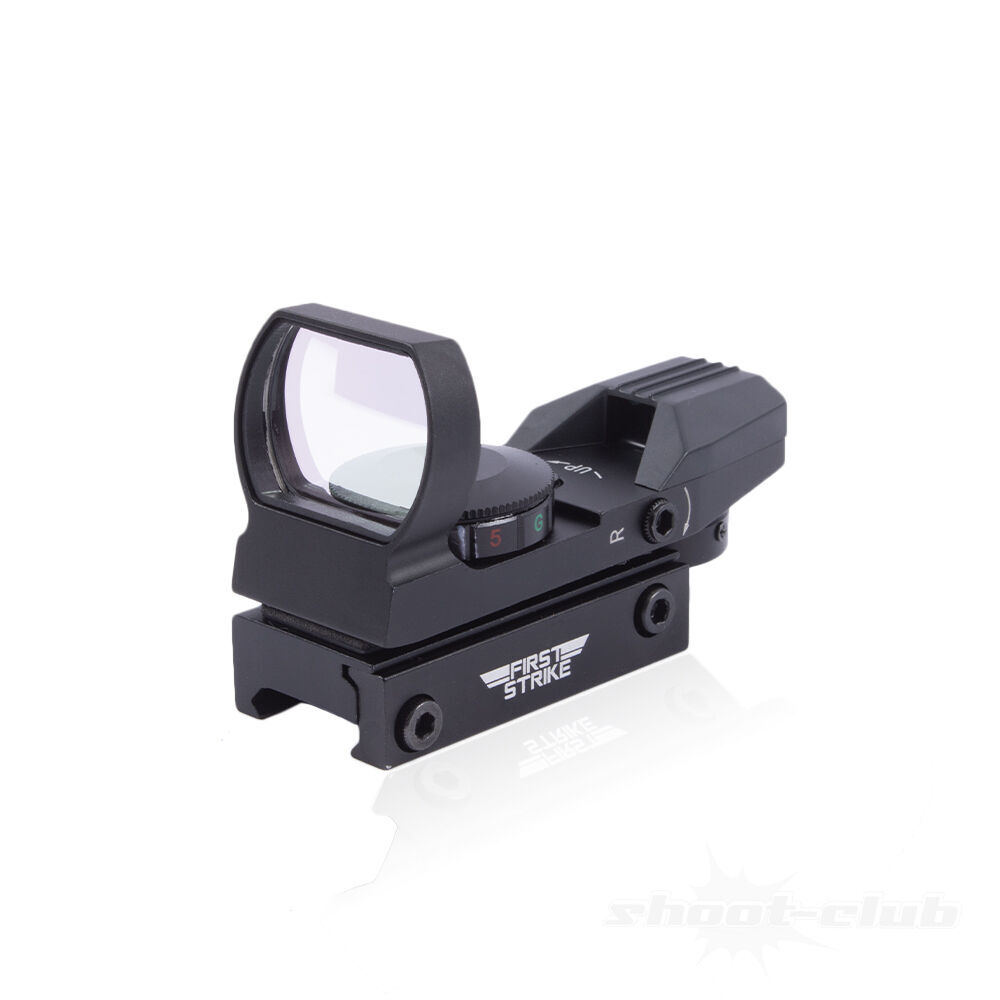 First Strike Open Reflex Sight Leuchtpunktvisier fr Weaverschiene