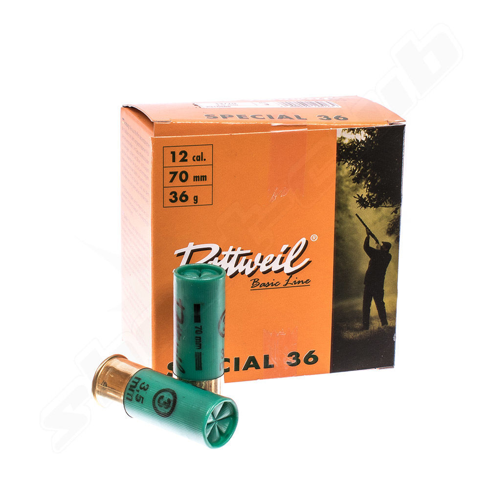 Flintenmunition Rottweil Special 36 12/70 3,5 mm