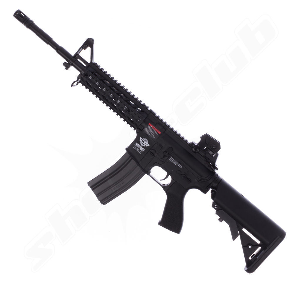 G&G CM16 Raider-L S-AEG - 6mm Airsoft Gewehr ab18, Black