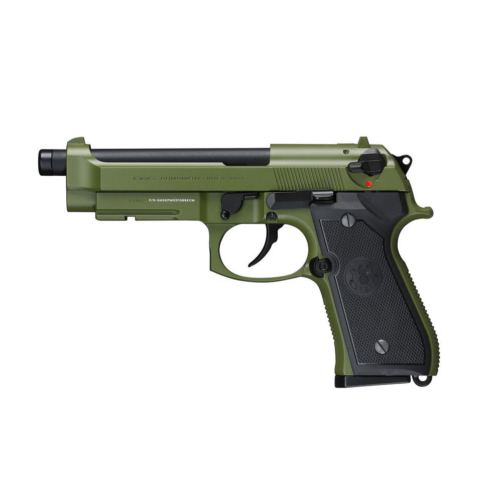 G&G GPM92 GBB 6mm Airsoft Pistole ab18 OD Green