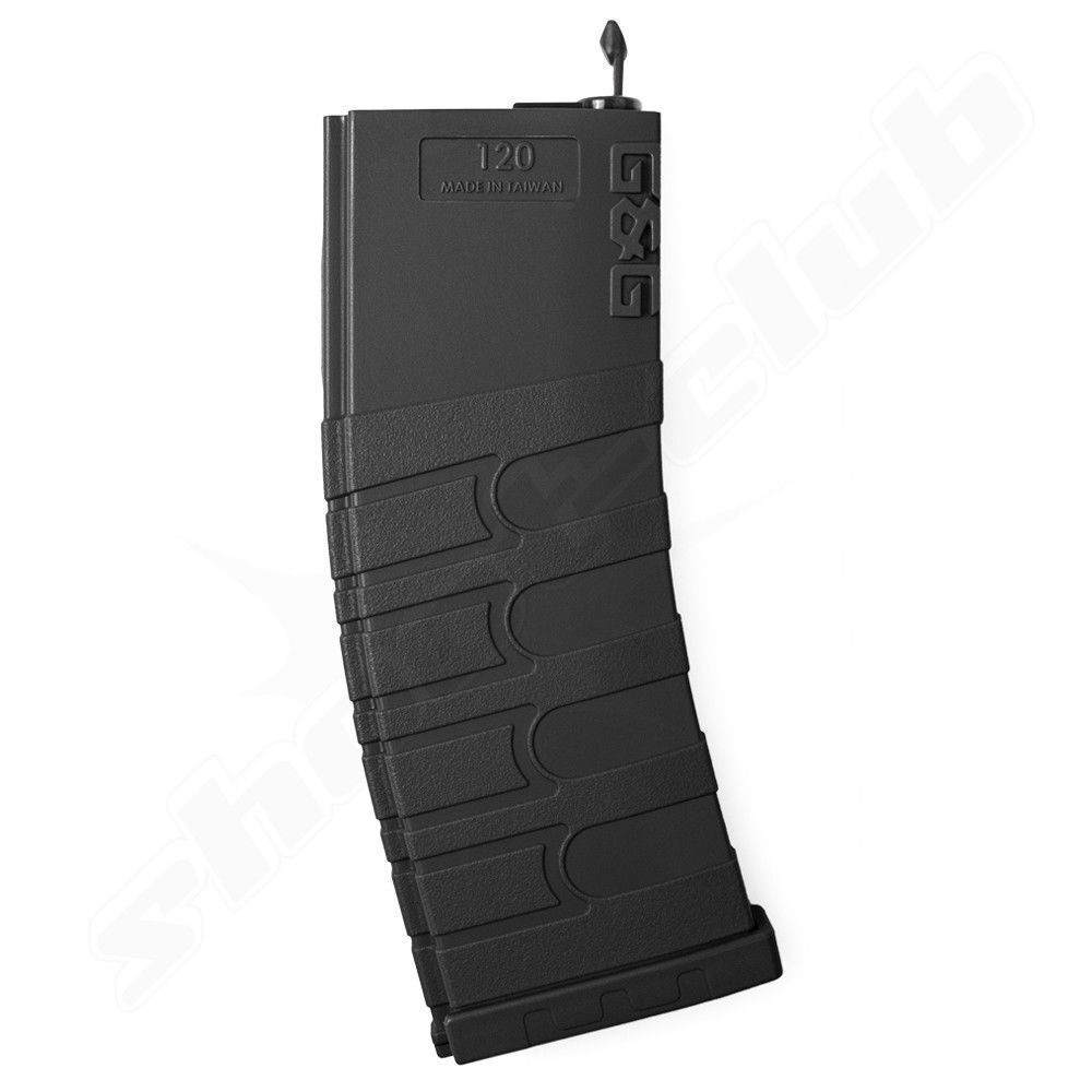 G&G M4 Mid Cap Magazin 120BB 6mm Softair schwarz BK