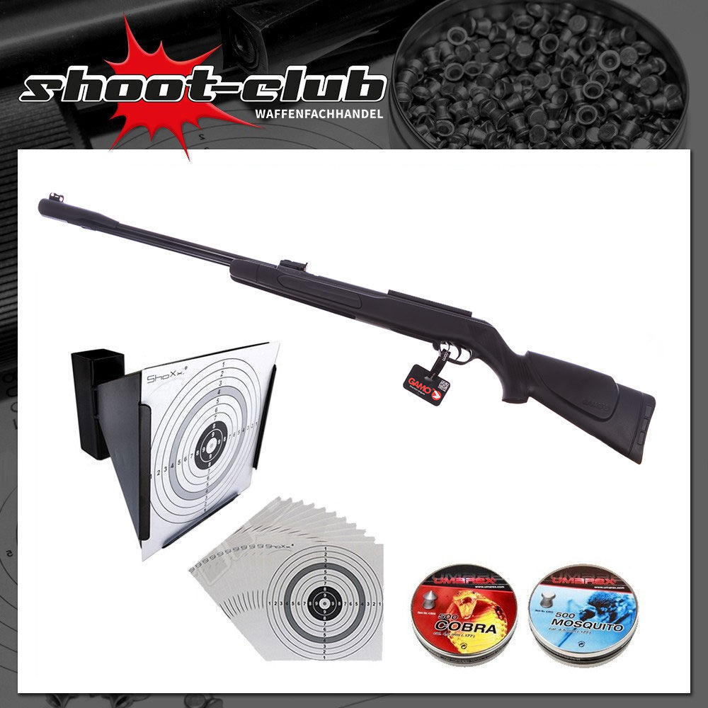 Gamo CF-X Unterhebelspanner Luftgewehr 4,5mm - Set