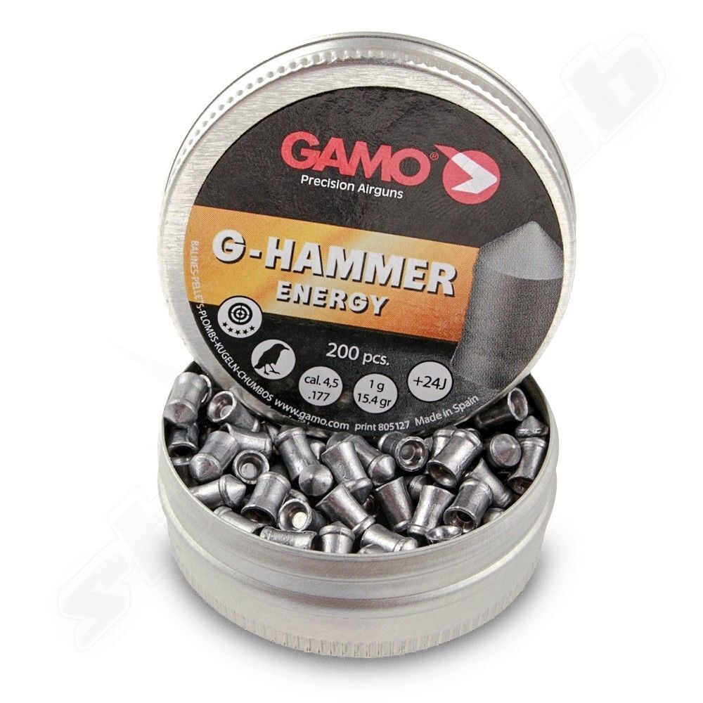 Gamo G-Hammer Energy Luftgewehr Diabolos 1,0 g .4,5 mm