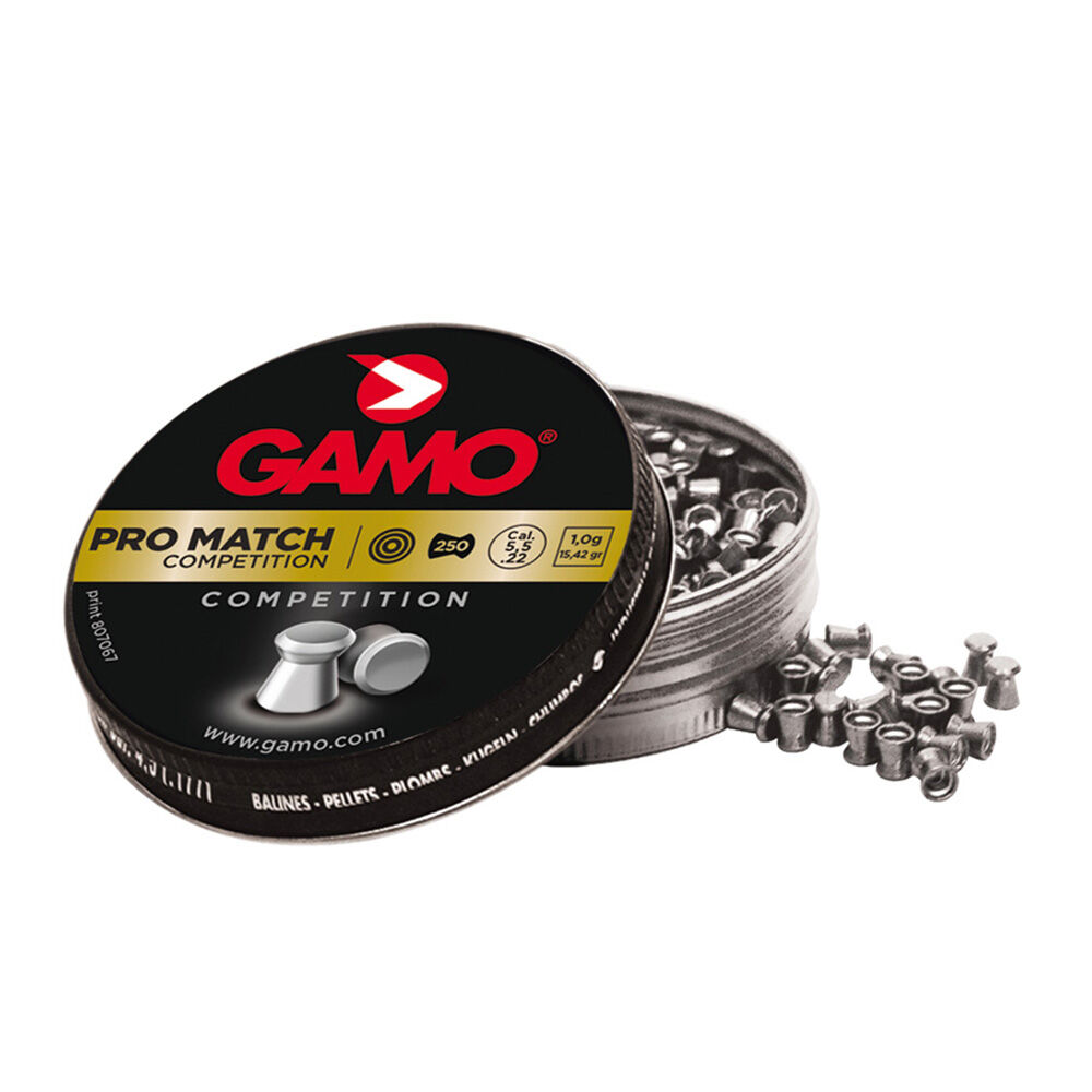 Gamo Pro Match Flachkopf Kaliber 4,5 mm 500 Schuss