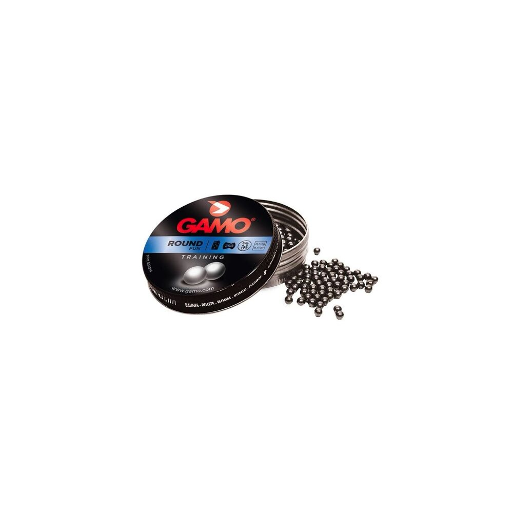Gamo Training Blei-Rundkugeln Kaliber 4,5 mm 250 Schuss