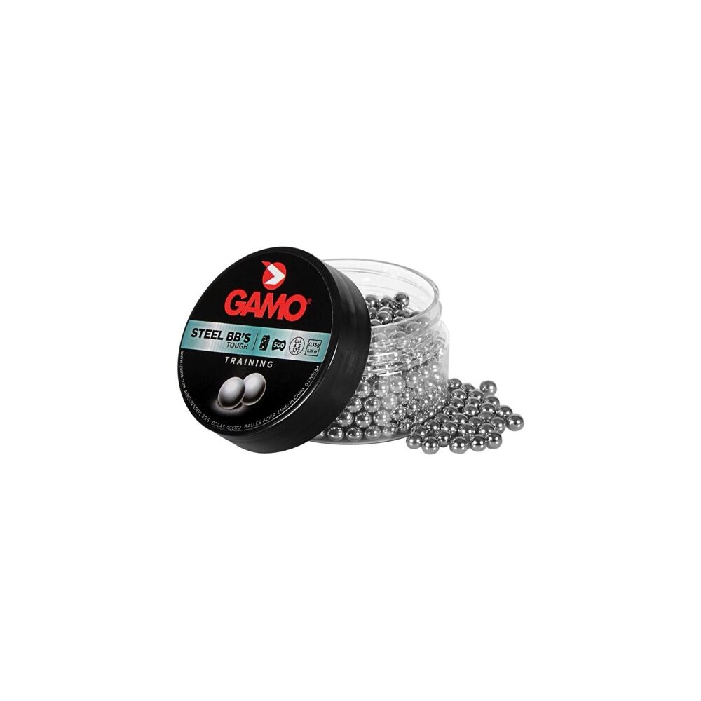 Gamo Training Stahl-Rundkugeln Kaliber 4,5 mm 500 Schuss