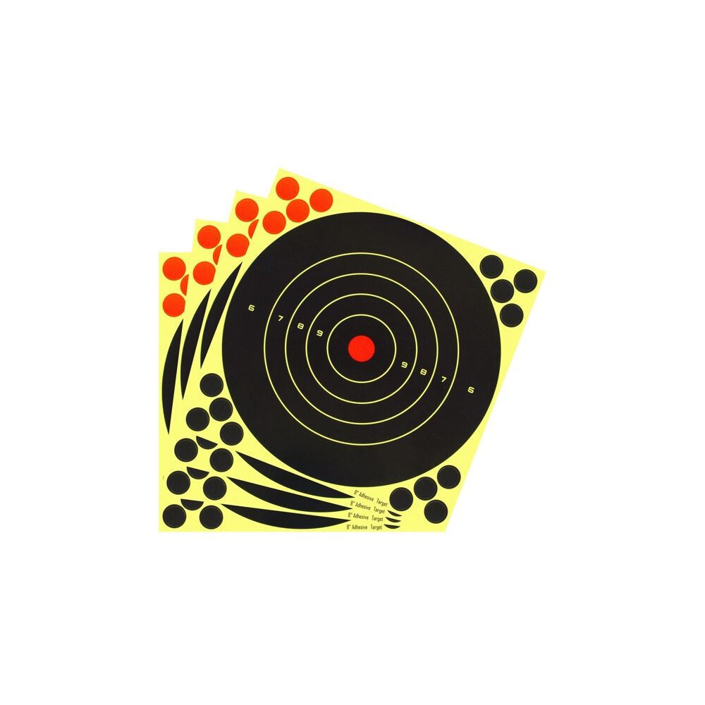 Gamo Zielscheiben Green Sticker 20,3 x 20,3 cm - 25 Stueck