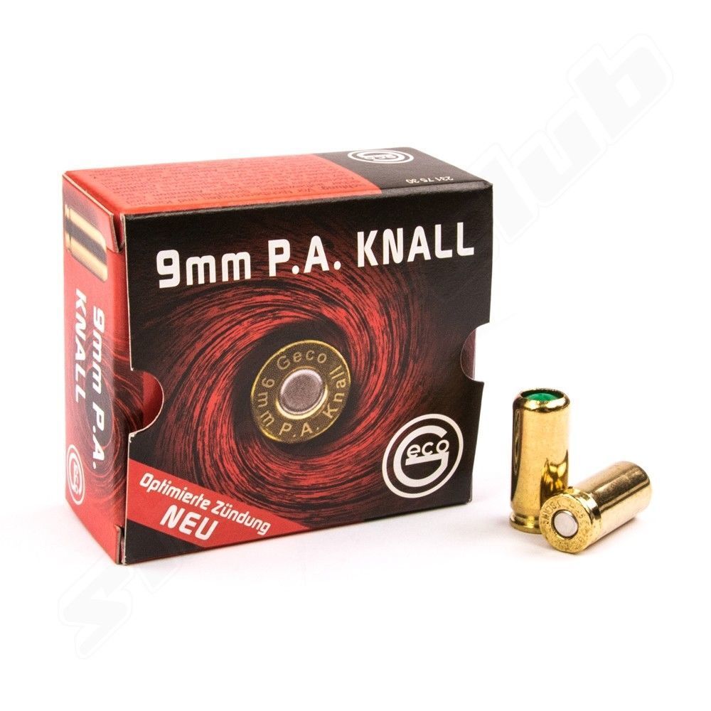 NC Ultra Power Platzpatronen 9 mm P.A.K. - 50 Schuss (P18)