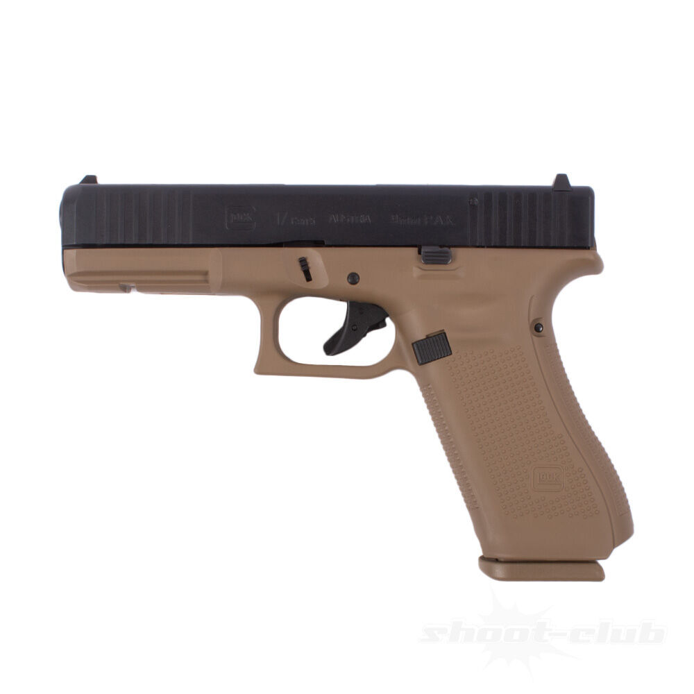 Glock 17 Gen 5 Schreckschusspistole .9mm PAK Coyote