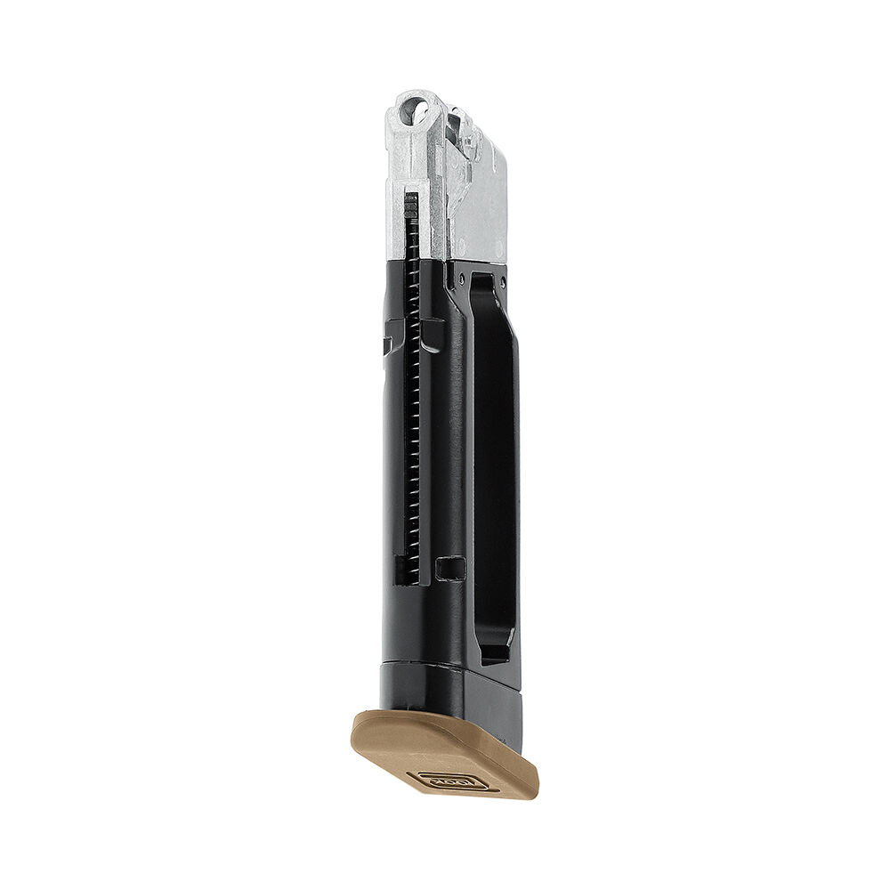 Glock 17 Gen5 Co2 Magazin 6mm BB 14 Schuss Coyote