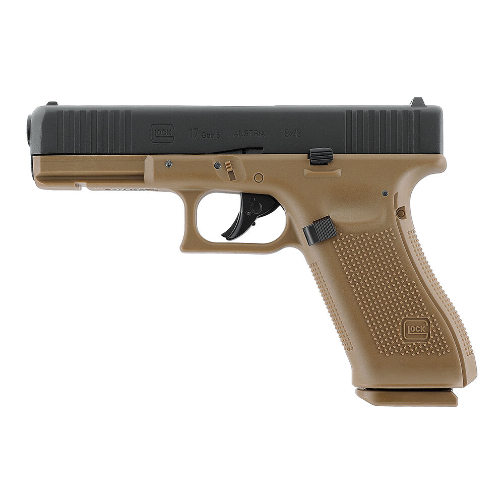 Glock 17 Gen5 Co2 Pistole Blowback 4,5mm BB Coyote