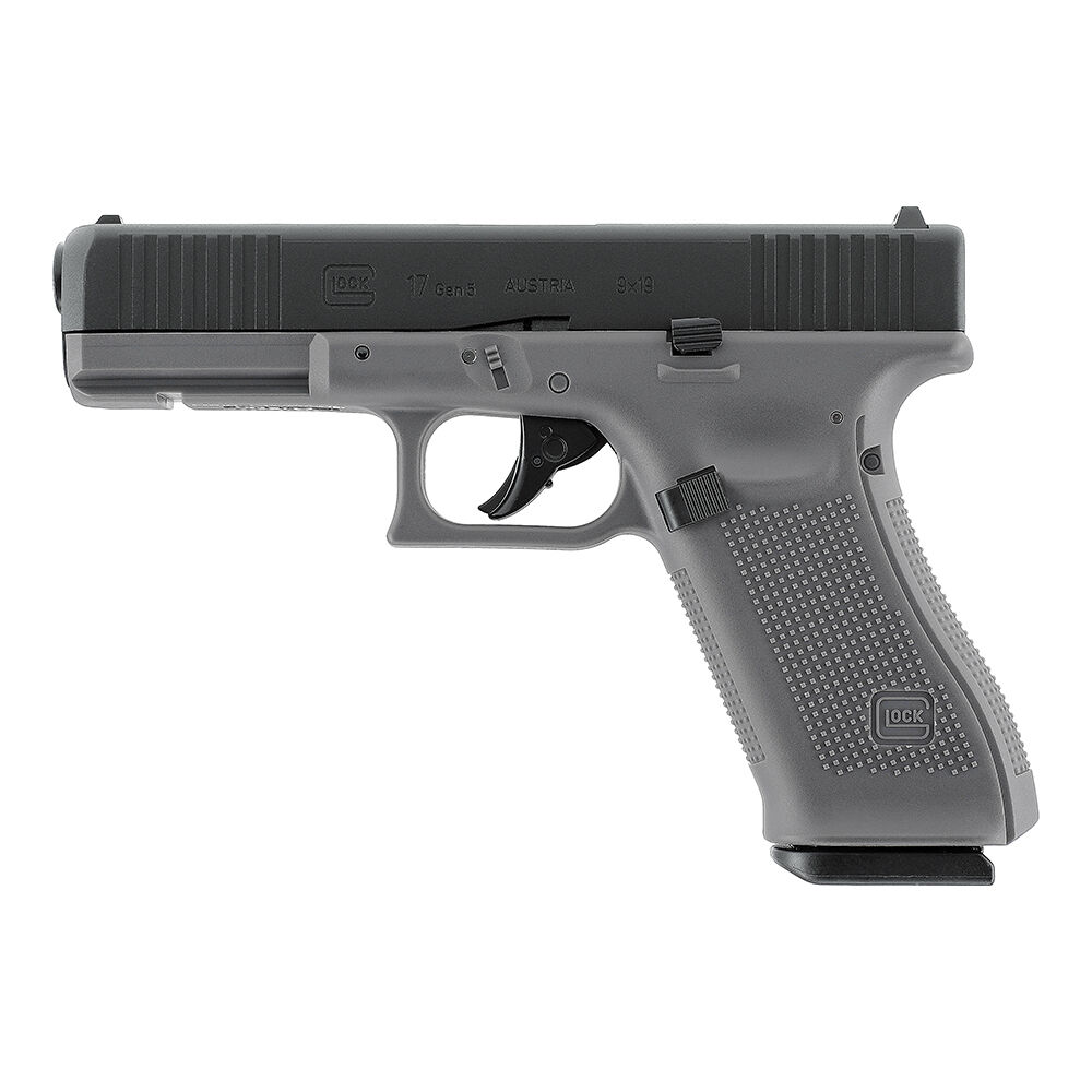Glock 17 Gen5 Co2 Pistole Blowback 4,5mm BB Tungsten Gray
