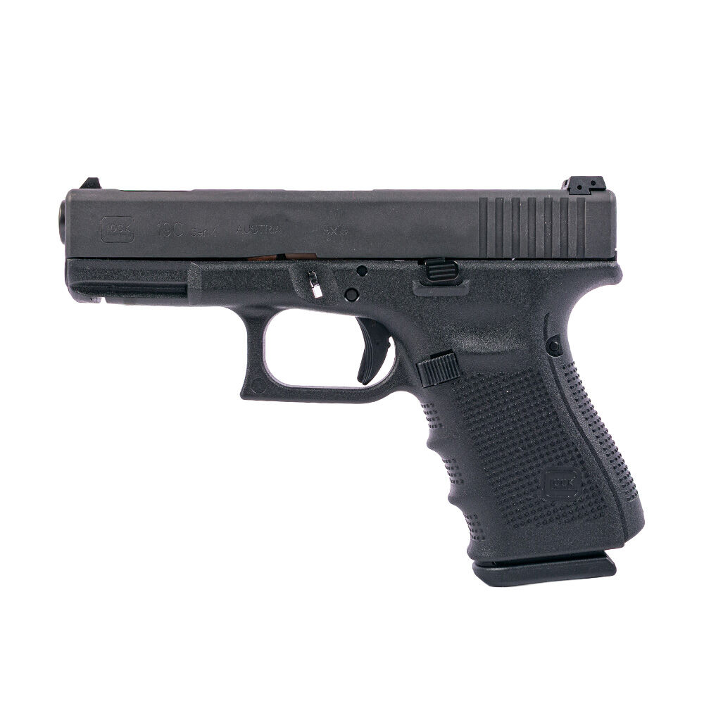 Glock 19 C Pistole Gen 4 , 9 mm Luger schwarz
