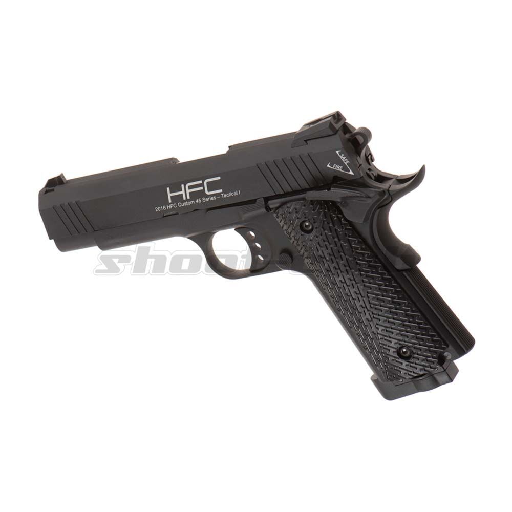 HFC HG-171 Airsoft Pistole Co2 Metallschlitten 6mm BB Schwarz