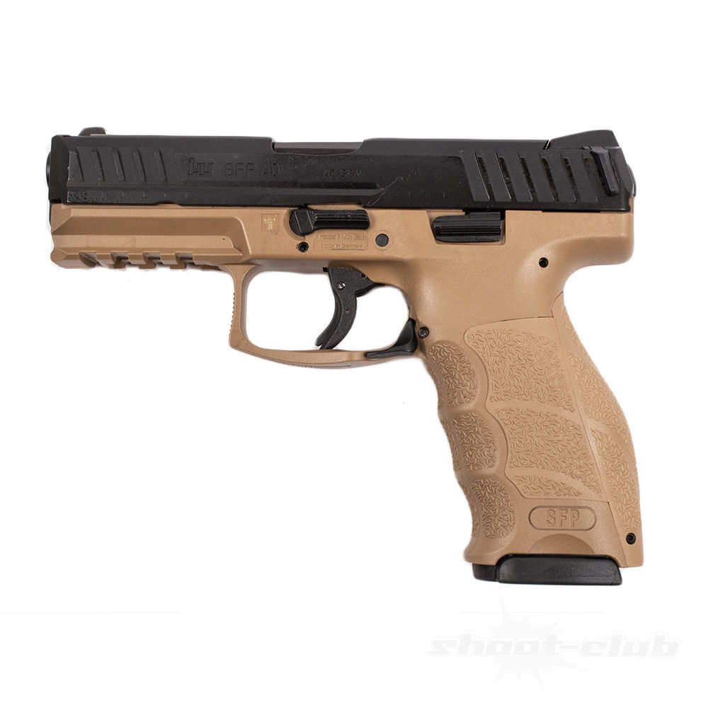 Heckler & Koch SFP40-SF Pistole Kaliber .40S&W RAL8000