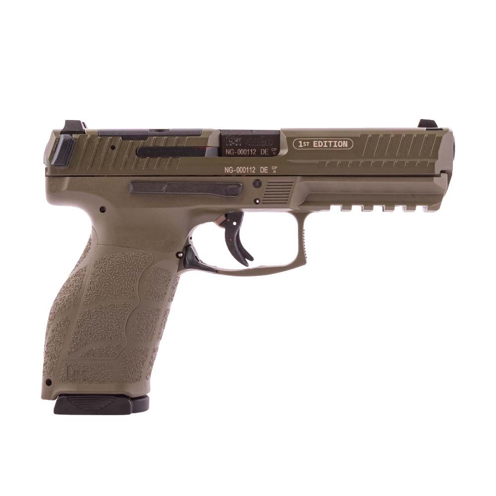 Heckler&Koch SFP9F OR A1 Special Edition Pistole 9mm Luger Nato-Gr�n inkl. 2 17-Schuss Magazine
