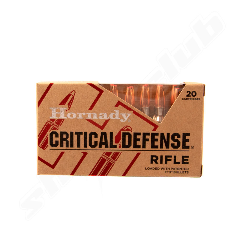 Hornady Critical Defense FTX - 155grs. im Kaliber .308Win