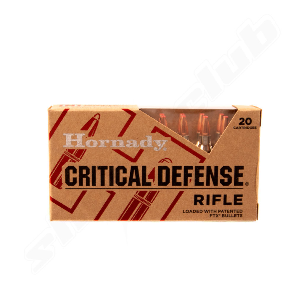 Hornady Critical Defense FTX - 55grs. im Kaliber .223Rem