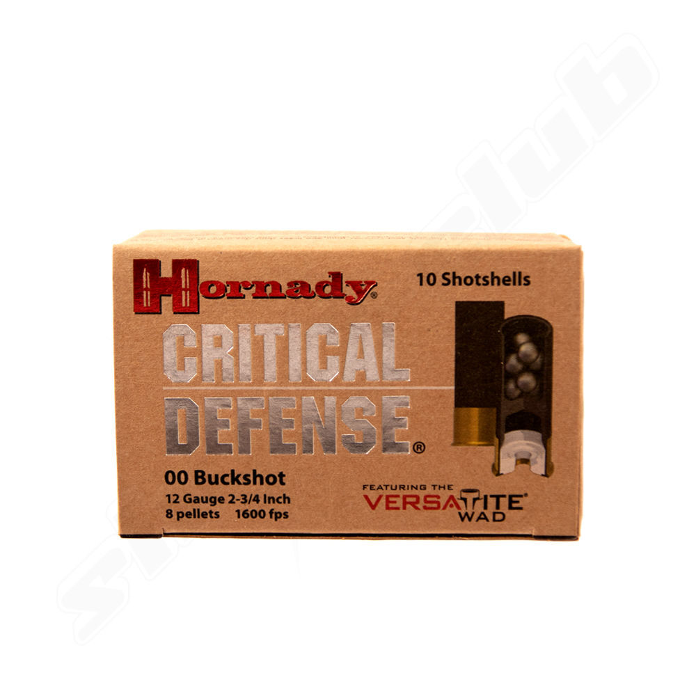 Hornady Critical Defense FTX im Kaliber 12/70