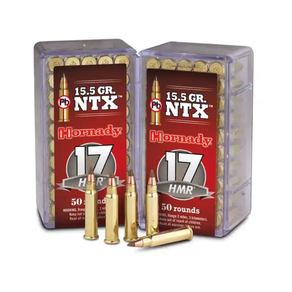 Hornady NTX 15,5grs .17HMR 50 Schuss Kleinkaliber Munition