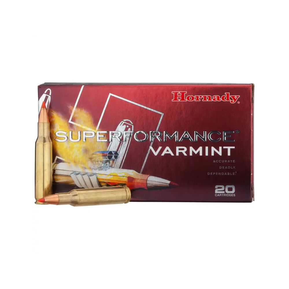 Hornady V-Max Bchsenpatronen 50 grs .222 Rem.