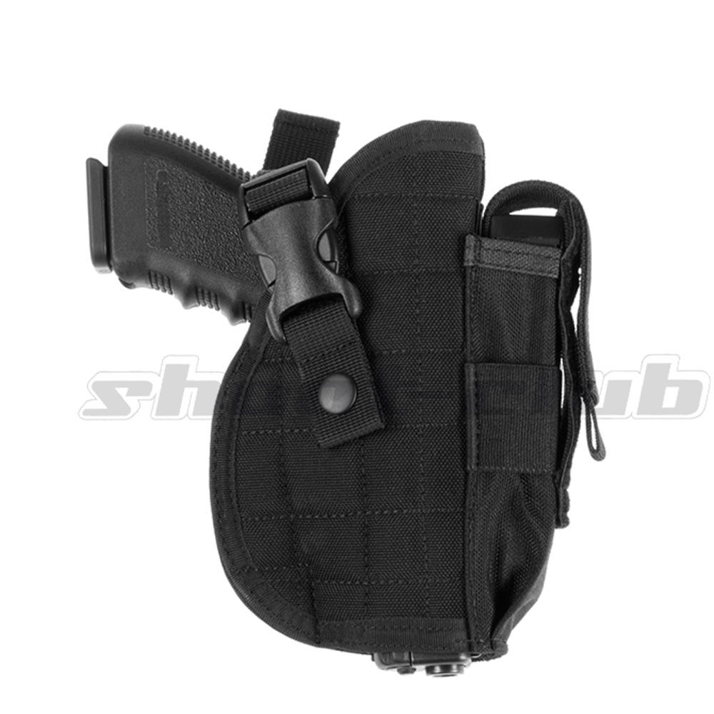 Invader Gear Hartschalen Pistolenholster, Belt Holster - Black