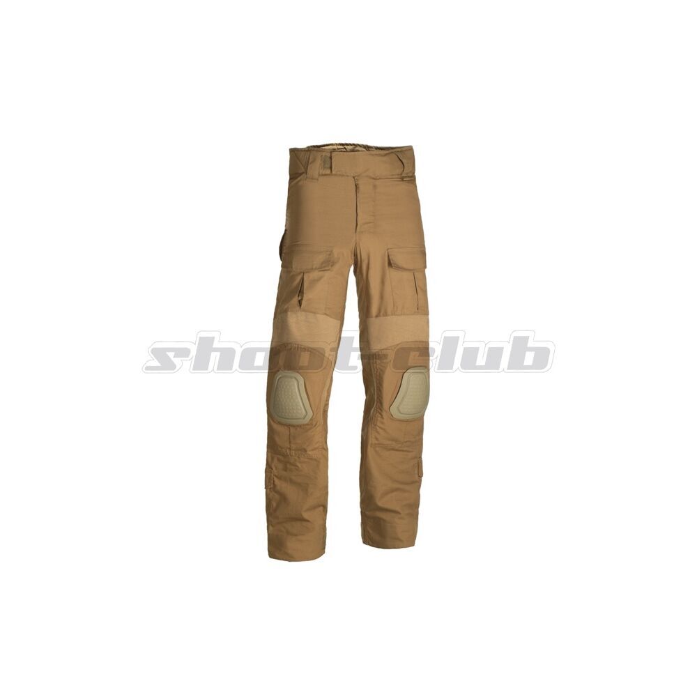 Invader Gear Predator Combat Pant L Coyote Paintball- & Airsofthose mit Knieschonern