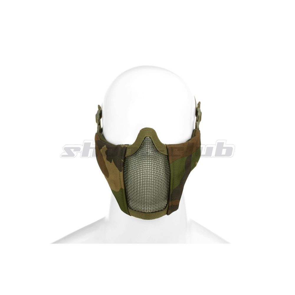 Invader Gear Steel Half Face mask MK.II - Woodland