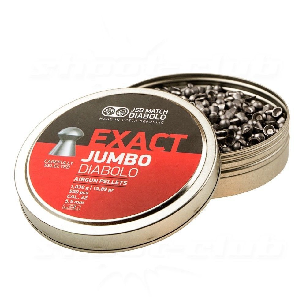 JSB Exact Jumbo Match Diabolo / Kal. 5,50 mm / 1,030 g / 500 Stk